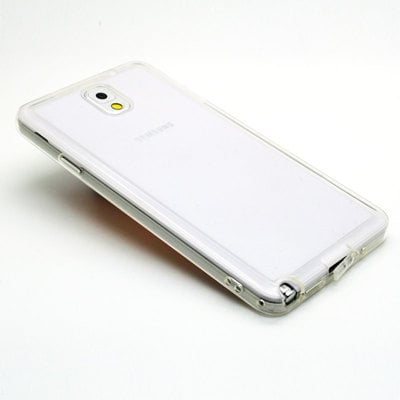 Samsung galaxy note 3 note3 transparent clear cover case, plastic hard cover soft tpu edge, many colors  for samsung galaxy note 3