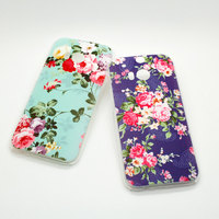 Samsung Galaxy S5, HTC One M8 2014, floral vintage flower case, hard plastic hard case, FREE Screen protector - Thumbnail 2