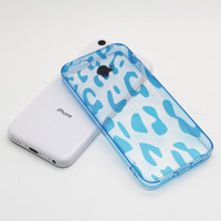 Leopard print iPhone 6 6 Plus case, 5C 5s 5 4 4S clear case, Samsung Galaxy S4 S5 clear case, transparent cover extra protection (L08) - Thumbnail 4