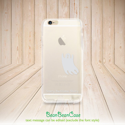 Transparent clear iphone 6 iphone 6 plus case, iphone 5c iphone 5s 5 4 4s clear case, cartoon ghost clear transparent cover (a111) - Thumbnail 5