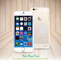 Transparent clear iPhone 6 iPhone 6 Plus case, iPhone 5C iPhone 5s 5 4 4s clear case, cartoon ghost clear transparent cover (A111) - Thumbnail 3