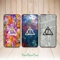 Deathly Hallows Harry Potter case for iPhone 6s/6 iPhone 5/5s/5c, Samsung S6/Note5, Sony, LG Nexus, Nokia Lumia, HTC One M8/M9, Moto E(L15)