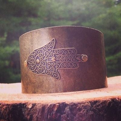 Hamsa cuff
