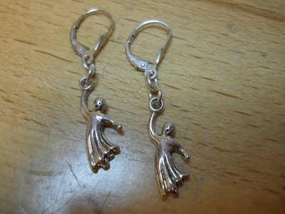 Flying Ghost Earrings