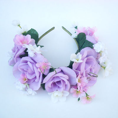Blooming lilac headpiece