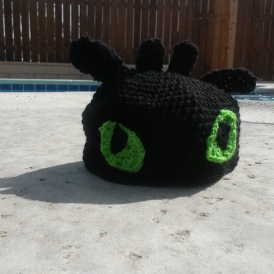 How to train your dragon inspired beanie 