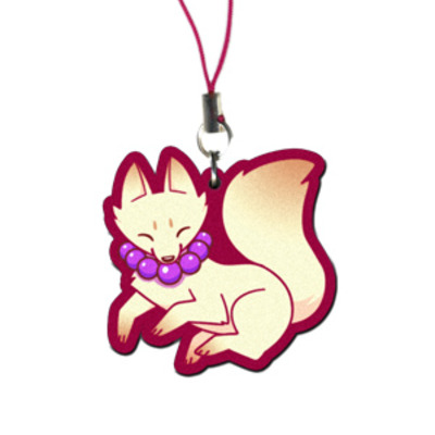 Charm strap : kitsune
