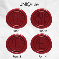 Seal stamp personalized custom monogram phone case for iPhone 7/6/6s plus, Samsung S8/S7/S6 edge, Sony Z5, LG g5 g6, Nokia Lumia 520, HTC One M9, - Thumbnail 1