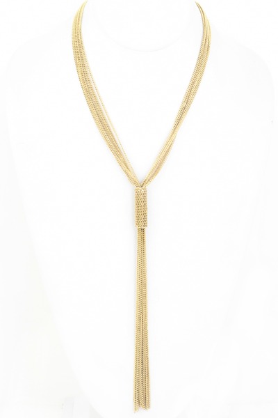 Samia Tassel Necklace