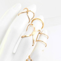 Ayla Midi Ring Set - Thumbnail 2