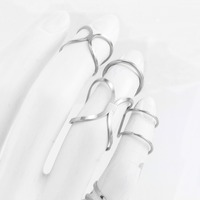 Ayla Midi Ring Set - Thumbnail 3