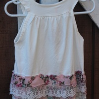 Female Children Three Flower Flounced Dress Children Baby Girl Dress  - Thumbnail 1