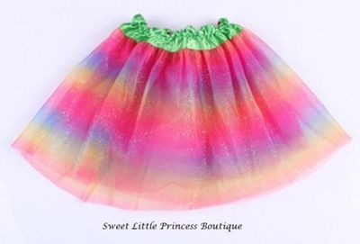 children TUTU gauze girl tutu skirt princess dance skirt rainbow children baby tutu skirt cake 