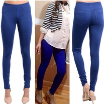 Royal Blue Skinny Pants