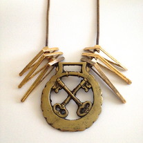 Antique Horse Brass - KEYS