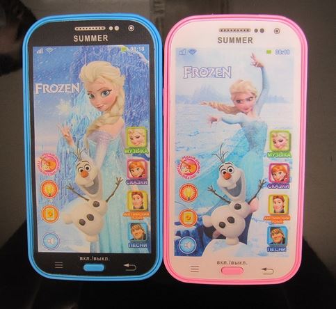 Frozen Russian Speaking/Singing iPhone Style Smartphone Toy
