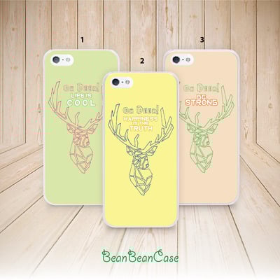 Oh deer life is cool case for iphone 6/6s iphone 5/5s/5c, samsung s6/note5, sony, lg nexus, nokia lumia, htc one m8/m9, moto (n04) - Thumbnail 5