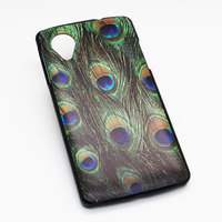 Green wild peacock case for iPhone 6/6s/5/5s/5c, Samsung S6/Note5, Sony, LG Nexus, Nokia Lumia, HTC One M8/M9, Moto X Moto G (R18) - Thumbnail 3