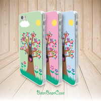 Owl love tree cute phone case  for iPhone 7/6/6s/5/5s/5c, Samsung S6/Note5, Sony, LG Nexus, Nokia Lumia, HTC One, Moto X Moto G (N16) - Thumbnail 2