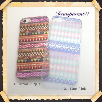 Semi-transparent tribal aztec hard case for iphone 6, 6 plus, iphone 4s/5/5s/5c