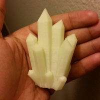 3D Printed Kryptonite Glow in the Dark  - Thumbnail 1