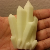 3D Printed Kryptonite Glow in the Dark  - Thumbnail 3