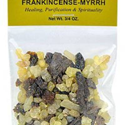Resin - frankincense & myrrh blend