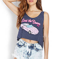 Livin' The Dream Barbie Crop Top - Thumbnail 2
