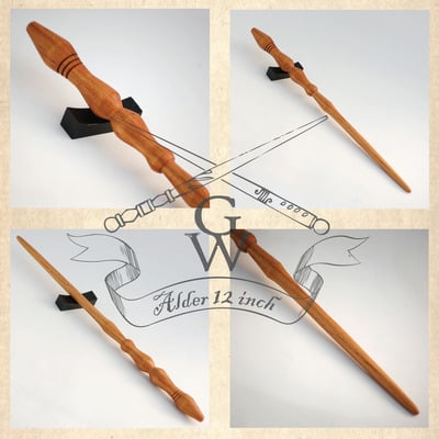 Alder wand12 inch