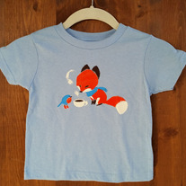 Kids - Fox and Boots Tshirt