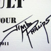 Jimbo Phillips Euro Tour Barf Brain art poster - Thumbnail 2