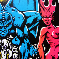 BLAST! Dishrag screenprinted poster - Thumbnail 1