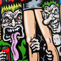 Vicious Midgets music event poster print - Thumbnail 1