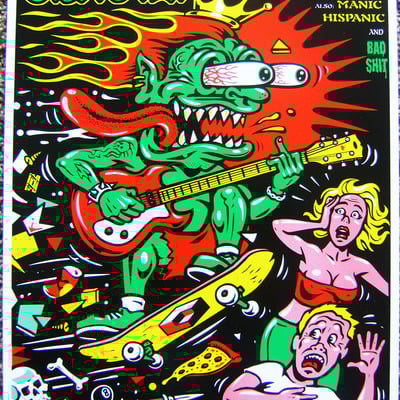 Tsol thrasher magazine screenprinted poster - Thumbnail 5