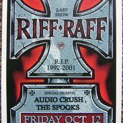 Riff raff screenprintedposter - Thumbnail 4