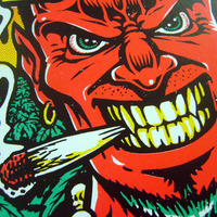 High on Fire screen printed poster - Thumbnail 1