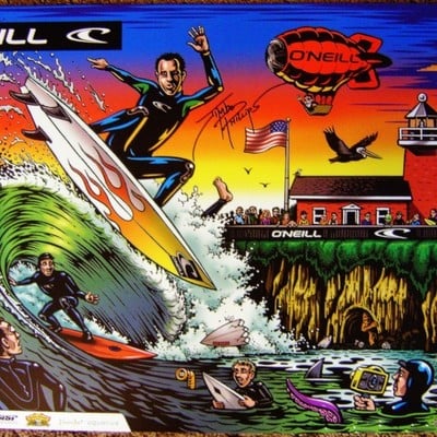 O'neill 2011 cold water classic event poster - Thumbnail 5