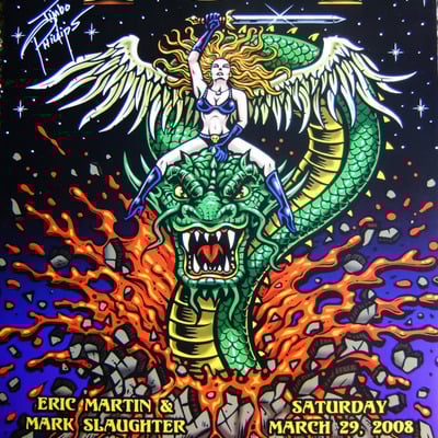 Y&t bill graham fillmore rock poster - Thumbnail 3