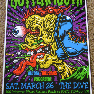 Guttermouth screenprinted poster - Thumbnail 3