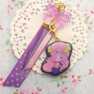 Limited edition! cute girl traitor cellphone strap
