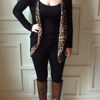 Leopard Print Cardigan  - Thumbnail 3
