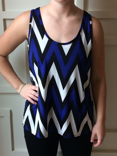 Chevron Bow-Back Tank 