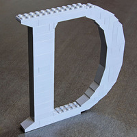 LEGO Capital D (Times) - Thumbnail 3