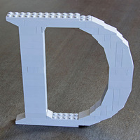 LEGO Capital D (Times) - Thumbnail 2