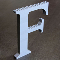 LEGO Capital F (Times) - Thumbnail 3