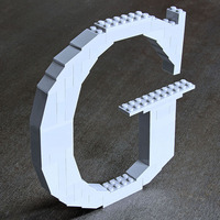 LEGO Capital G (Times) - Thumbnail 3