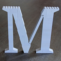 LEGO Capital M (Times) - Thumbnail 2