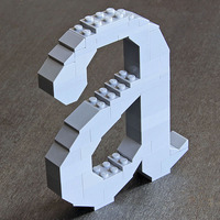 LEGO Lowercase A (Times) - Thumbnail 3