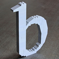 LEGO Lowercase B (Times) - Thumbnail 3