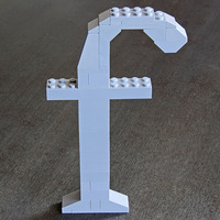 LEGO Lowercase F (Times) - Thumbnail 2